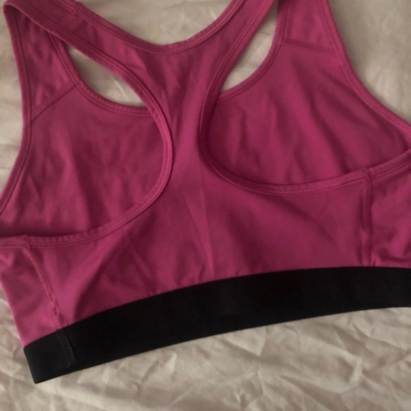 Pink Nike Dri-Fit Sports Bra - Picture 3 of 3
